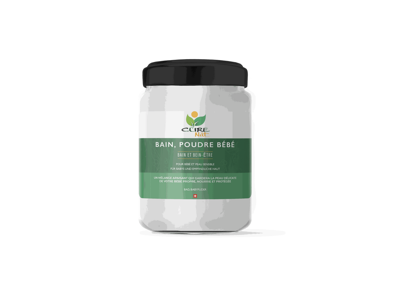 Ingrédients naturels Bain & Poudre Bébé