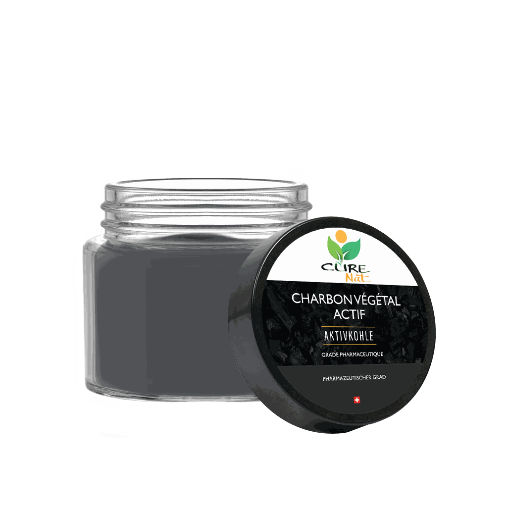 Ingrédients naturels Charbon Végétal Actif