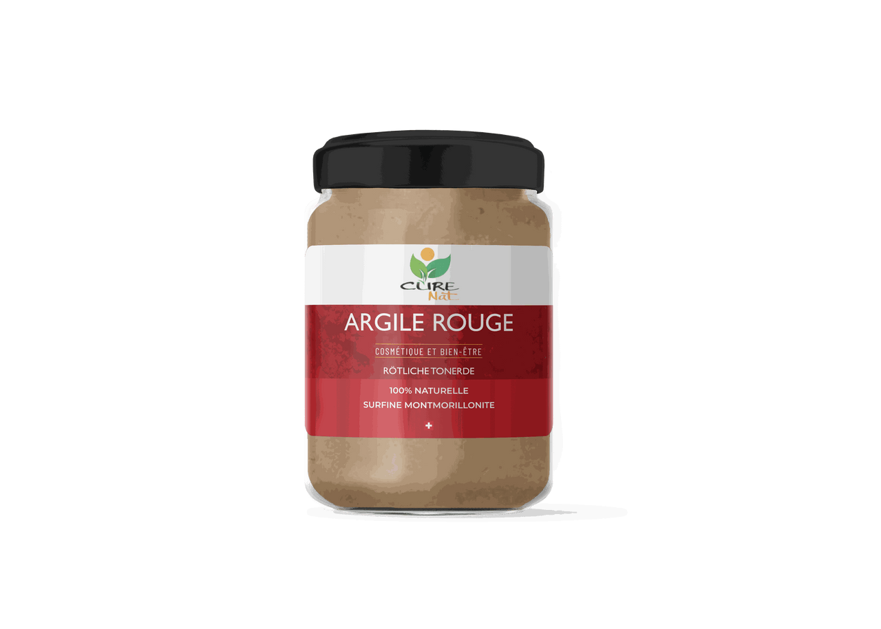 Ingrédients naturels Argile Rouge Montmorillonite