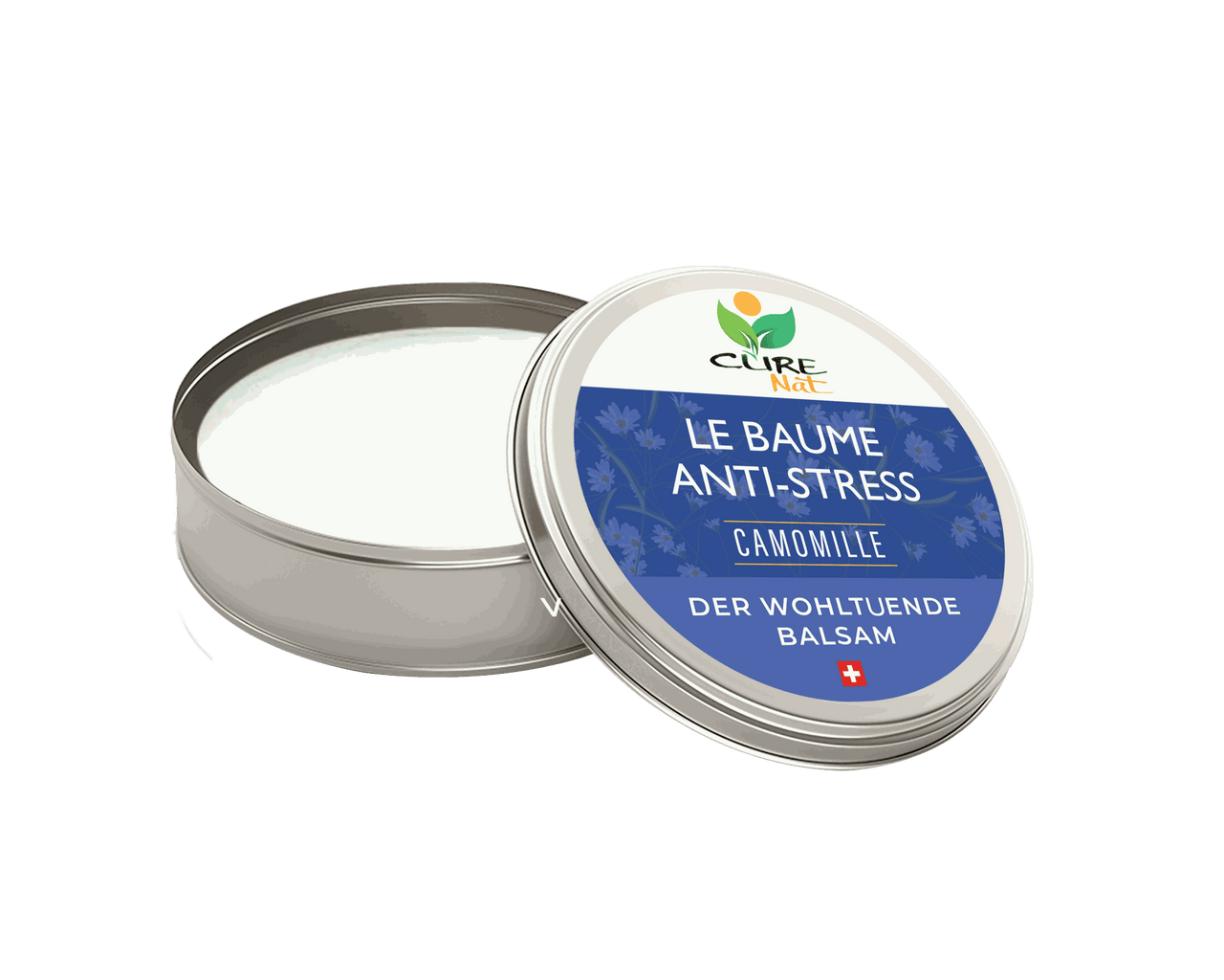 Ingrédients naturels Baume Anti-Stress Camomille