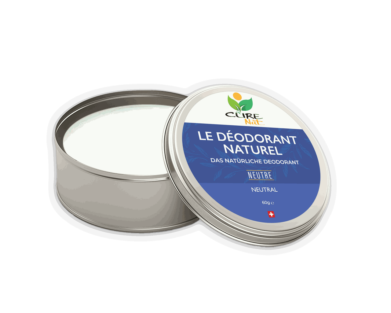Ingrédients naturels Déodorant Neutre
