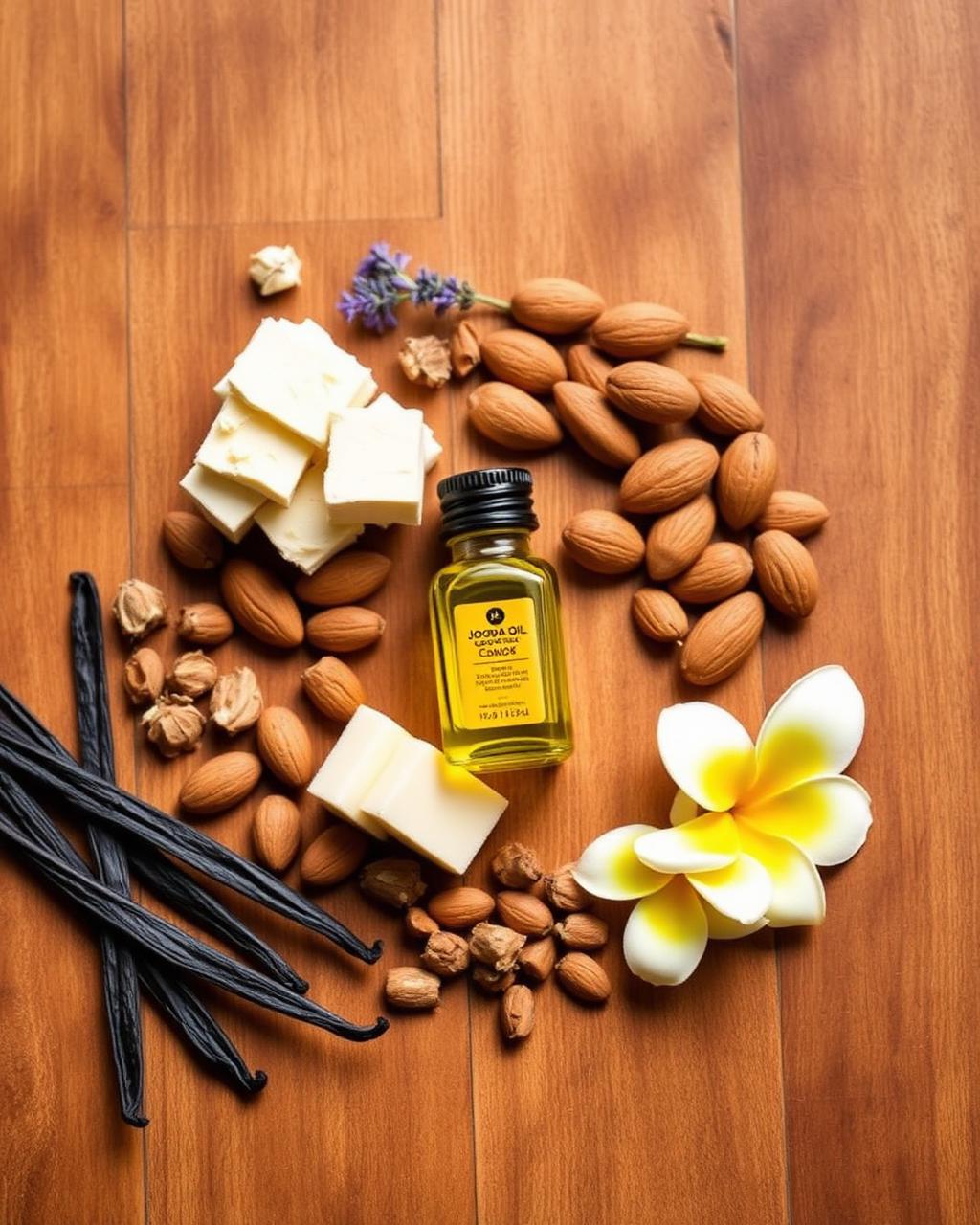 Ingrédients naturels Baume à Barbe Naturel
