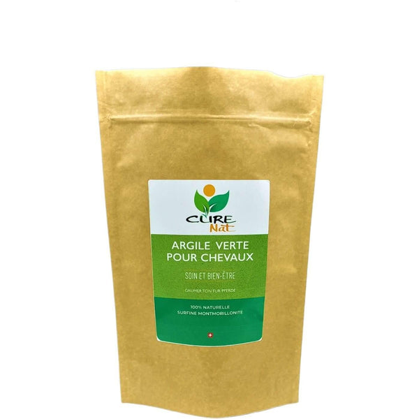 Argile Verte Montmorillonite pour Chevaux 1kg - CureNat
